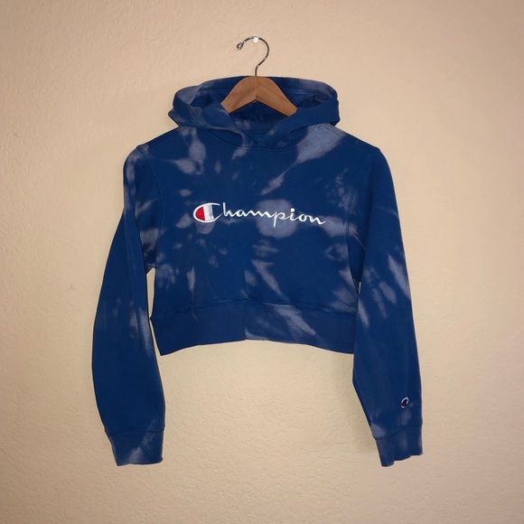 Champion Tops - Champion Crop Top Hoodie
